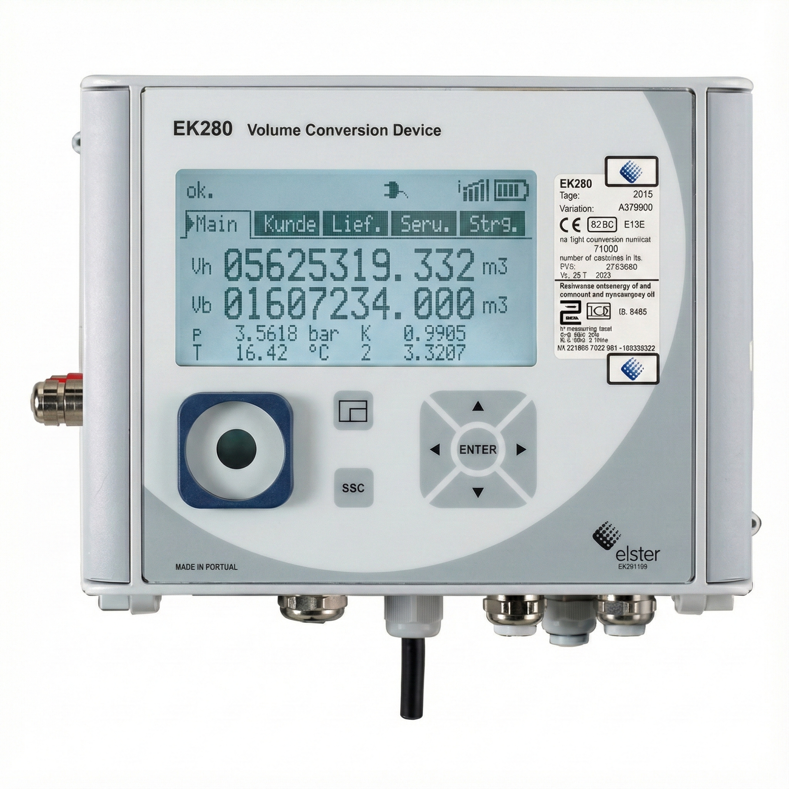 Electric Volume Converter EK280